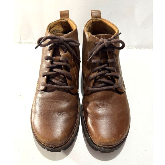 Born leather comfort boots brown preppy business casual winter men 9 main image 8